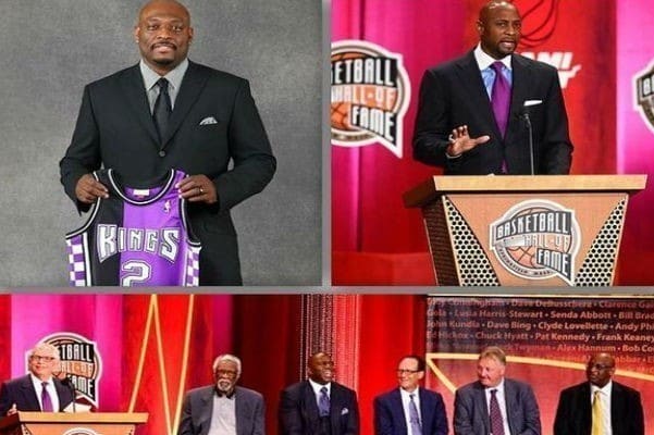 4 jogadores, 3 treinadores, uma equipe e o maior da hist&oacute;ria da NBA no Hall da Fama