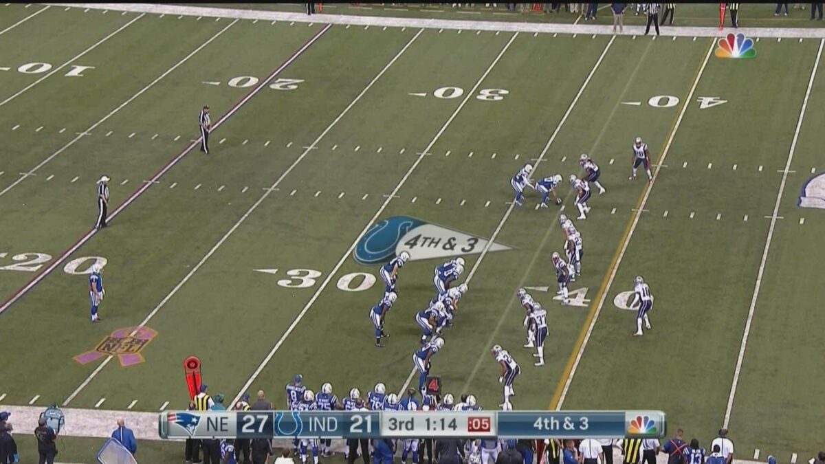 Indianapolis Colts tenta trick play bizarra contra New England Patriots; assista