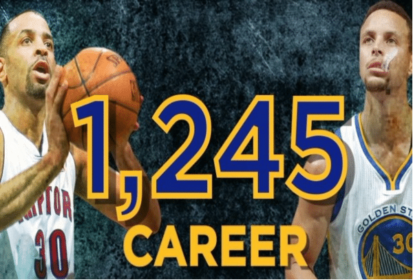 Stephen Curry passa pai Dell Curry em lista de bolas de 3 feitas