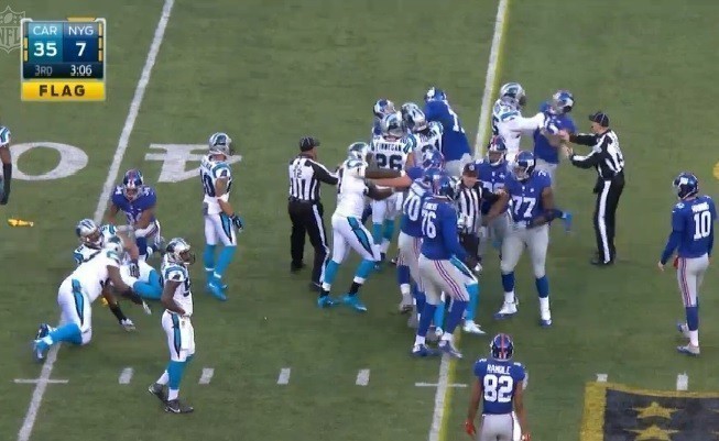 Brigas na NFL, NBA e MLB: um estudo de caso