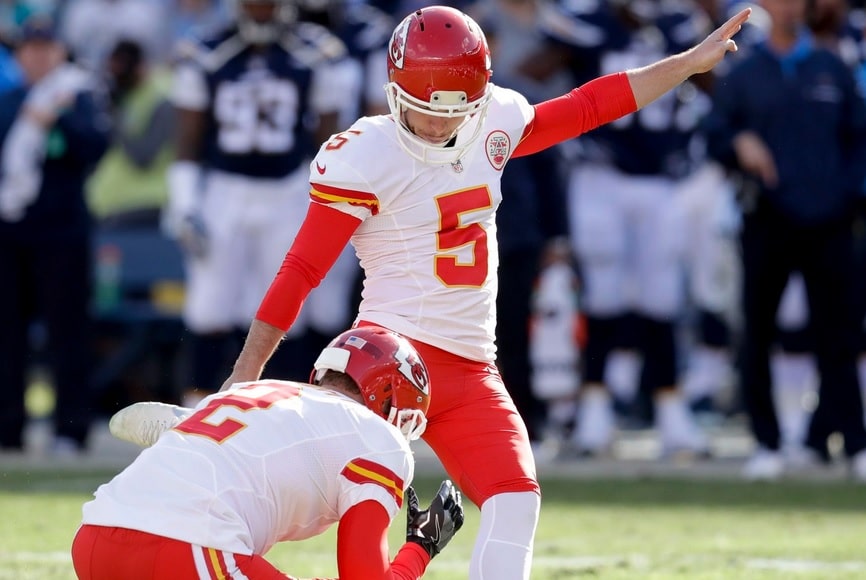 Kansas City Chiefs dispensa o kicker brasileiro Cairo Santos