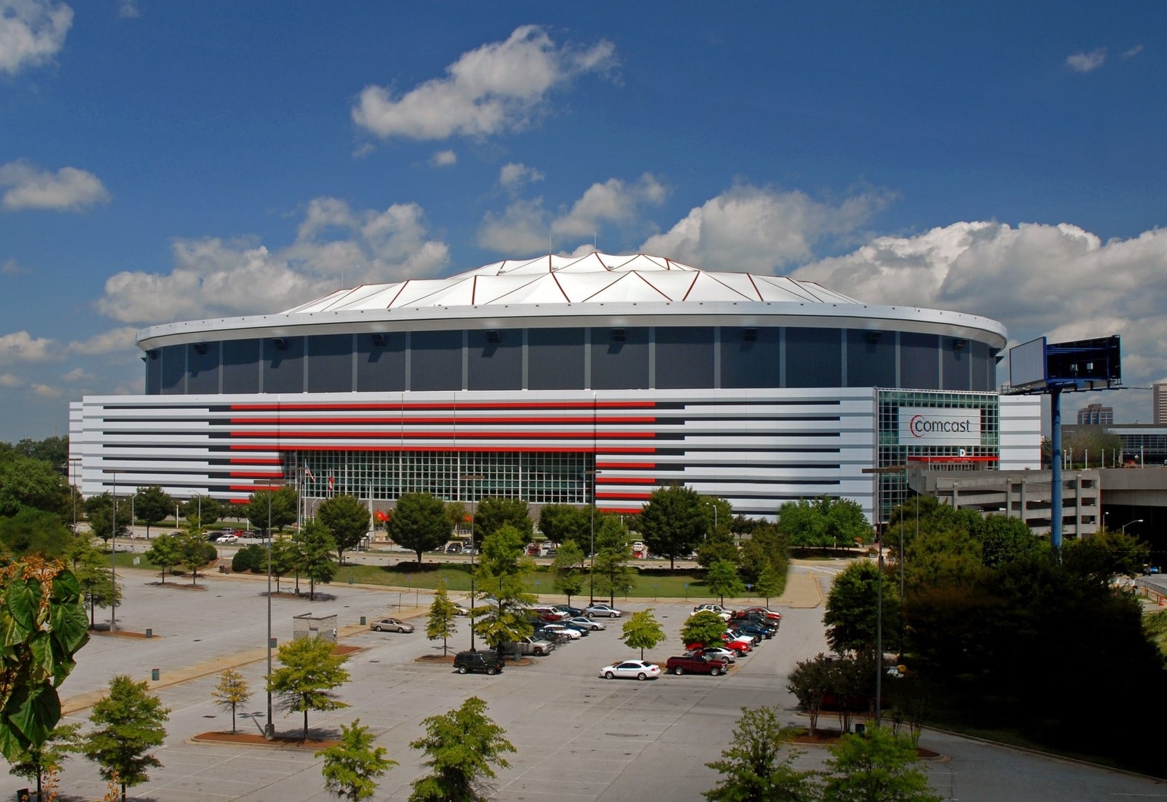 Georgia Dome, antiga casa do Atlanta Falcons