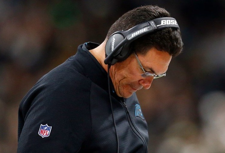 Ron Rivera afirma que n&atilde;o houve explica&ccedil;&atilde;o sobre intentional grounding