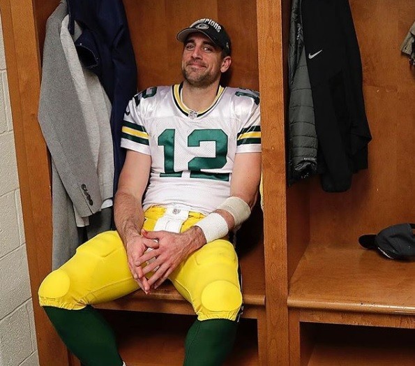 Aaron Rodgers, quarterback do Green Bay Packers