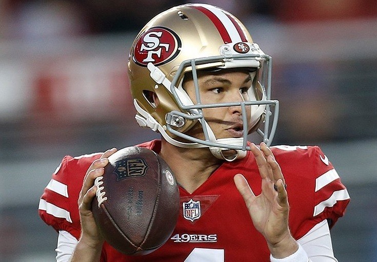 Nick Mullens ser&aacute; o quarterback titular do San Francisco 49ers no TNF