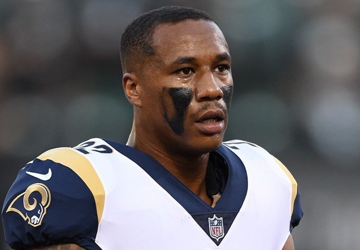 Marcus Peters, cornerback do Los Angeles Rams