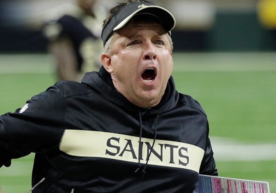 Sean Payton detona arbitragem ap&oacute;s elimina&ccedil;&atilde;o do New Orleans Saints