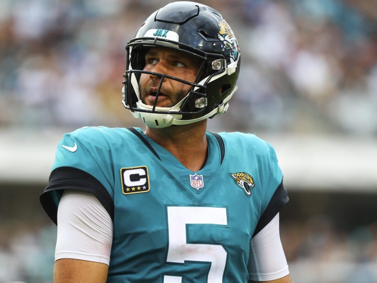 Blake Bortles sai dos Jaguars pela porta dos fundos, mas imortaliza seu nome