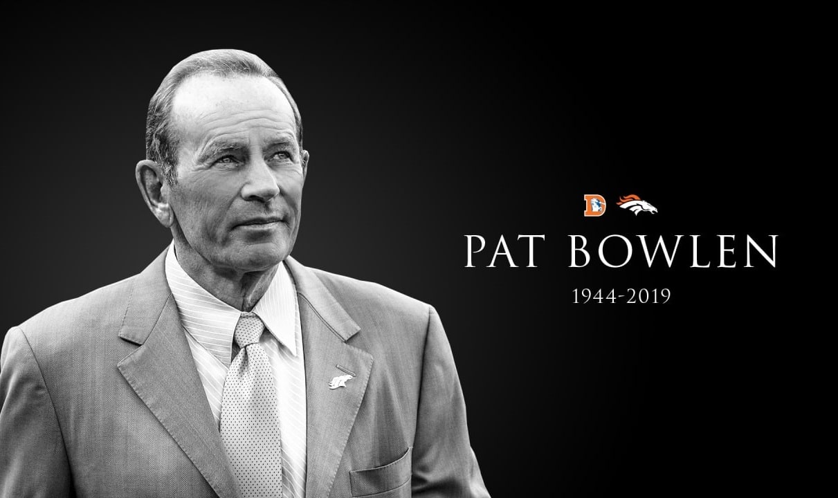 Pat Bowlen, propriet&aacute;rio do Denver Broncos, morre aos 75 anos de idade