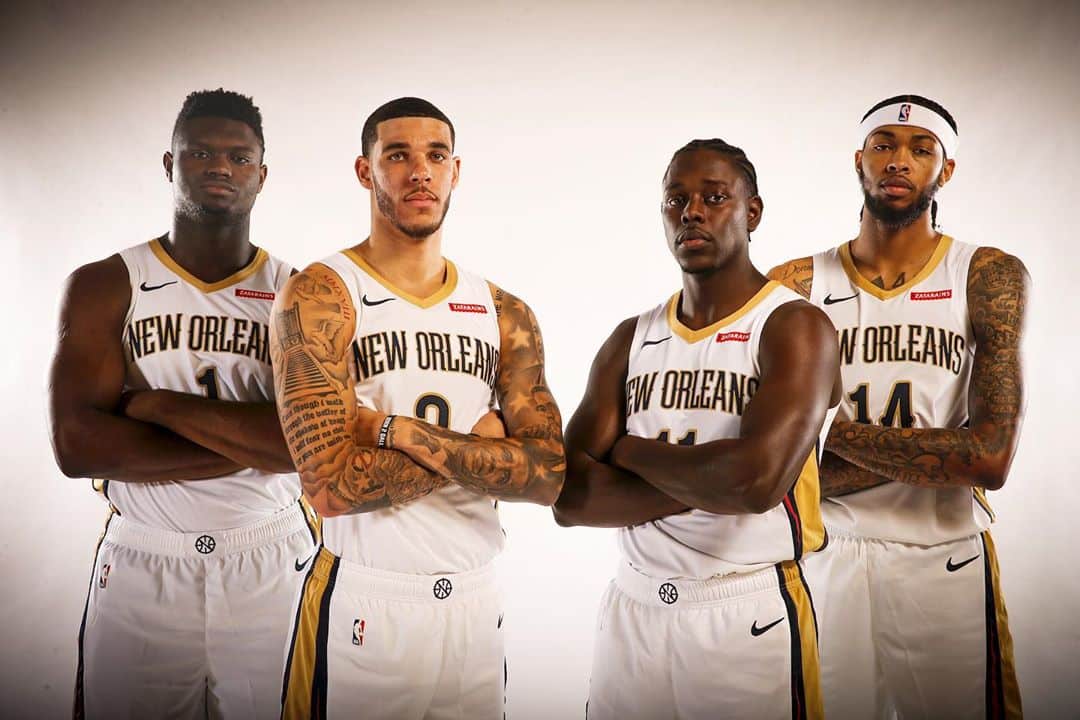 zion holiday ingram ball pelicans