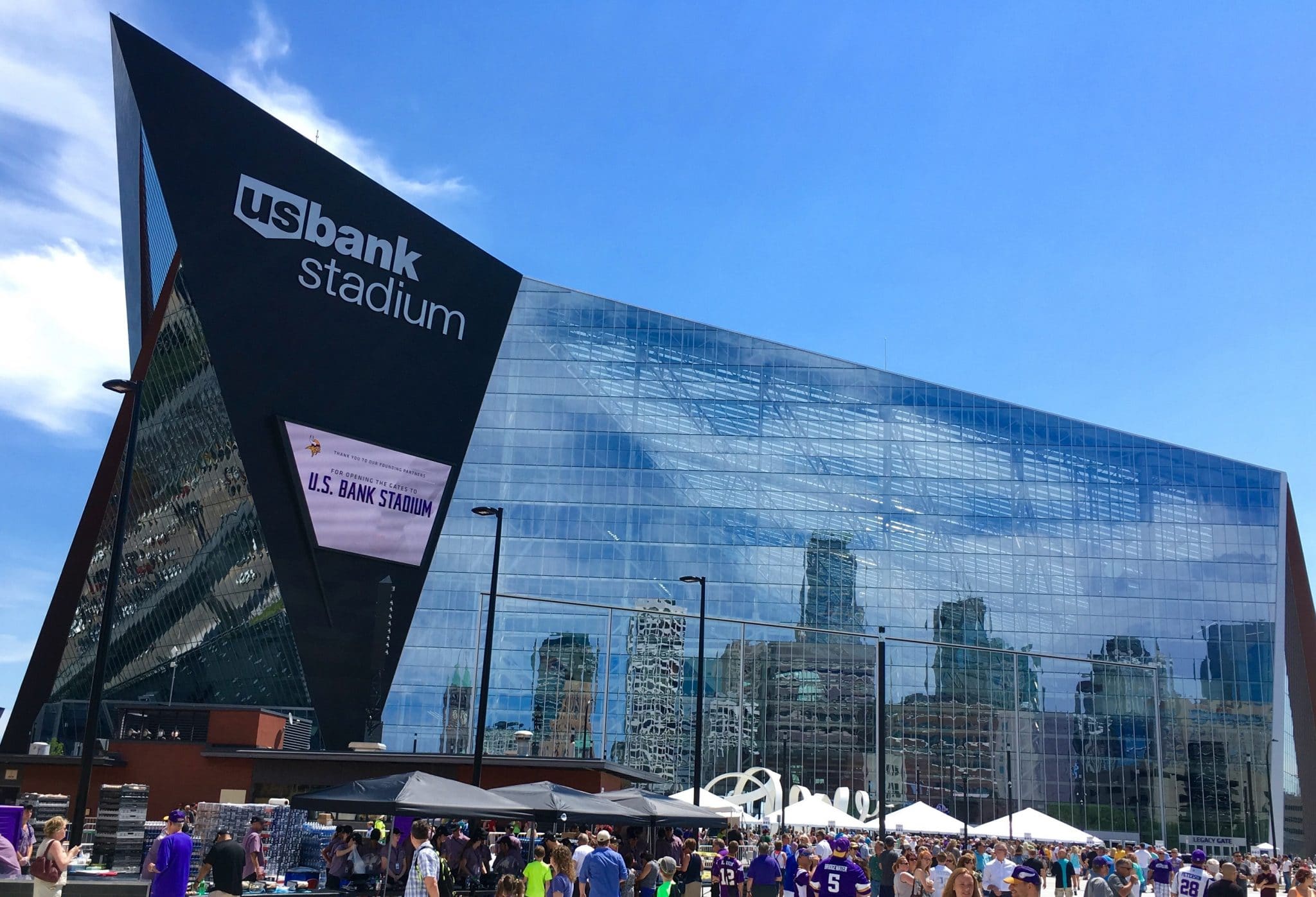 U.S. Bank Stadium, casa do Minnesota Vikings