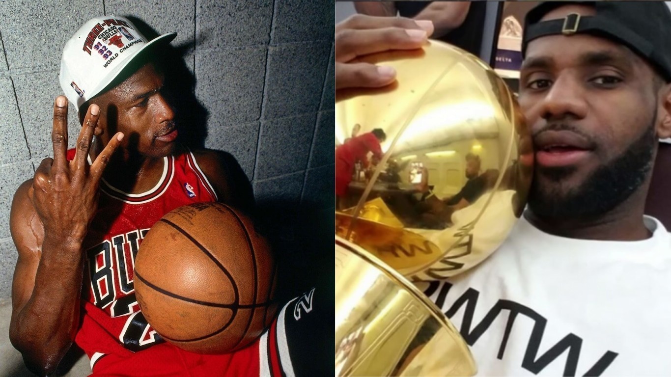 michael jordan lebron james