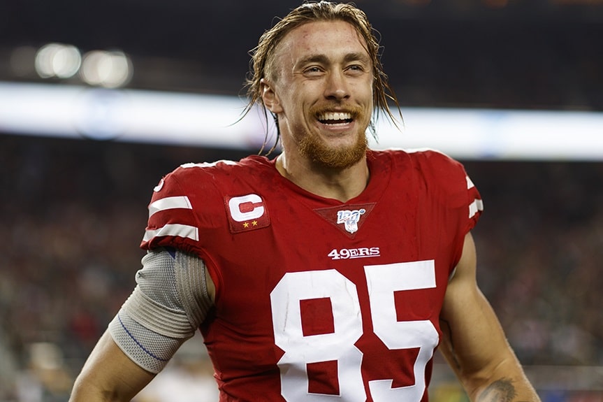 San Francisco 49ers paga George Kittle e faz jus ao que ele &eacute;
