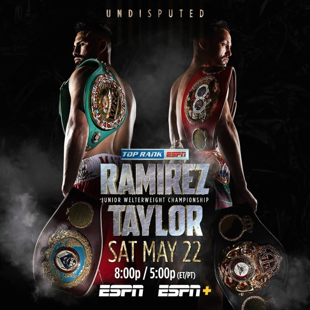 Josh Taylor x Jos&eacute; Ramirez &ndash; Dica, palpite e progn&oacute;stico &ndash; 22/05