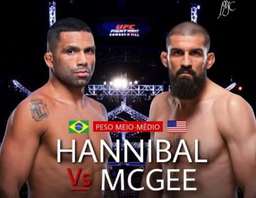 Claudio Hannibal x Court Mcgee – Dica, Palpite e Prognóstico – 22/05