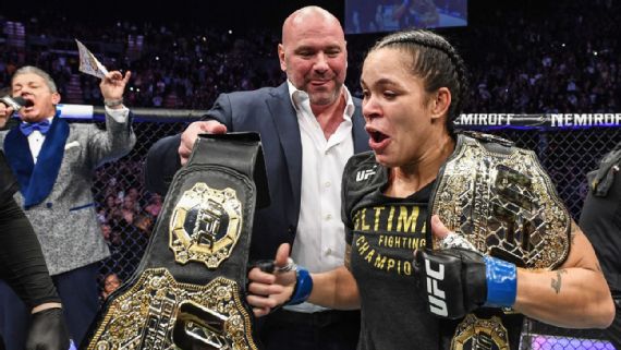 Amanda Nunes é a maior e melhor lutadora de todos os tempos!