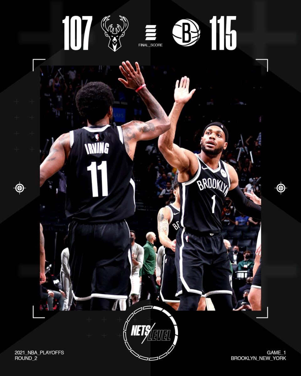 Nets x Bucks como aconteceu &ndash; resultado, destaques e rea&ccedil;&atilde;o