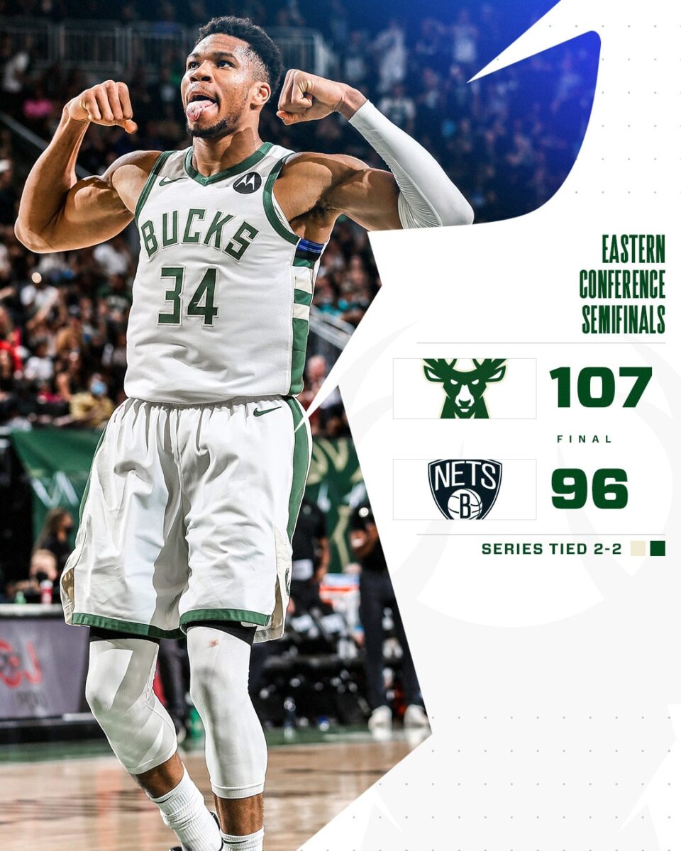 Bucks x Nets como aconteceu &ndash; resultado, destaque e rea&ccedil;&atilde;o