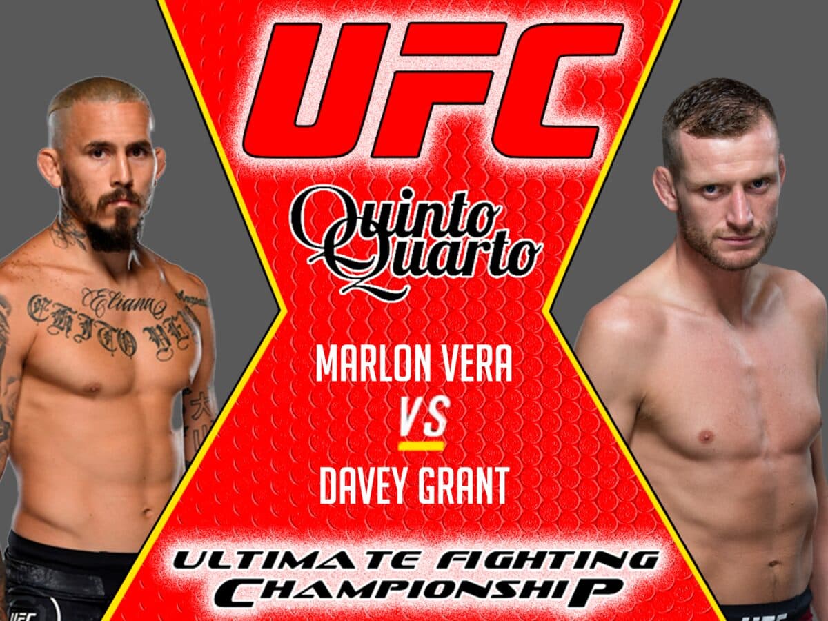 Marlon Vera x Davey Grant &ndash; Dica, palpite e progn&oacute;stico &ndash; 19/06