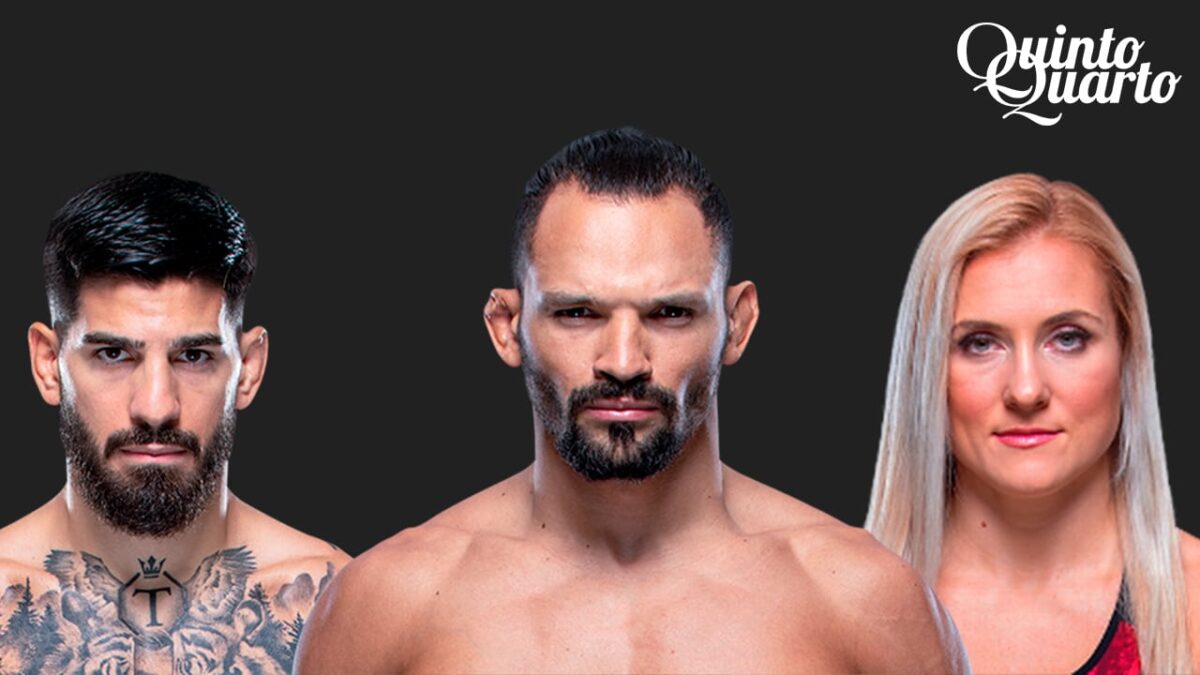 Tr&ecirc;s talentos para voc&ecirc; ficar de olho no UFC 264
