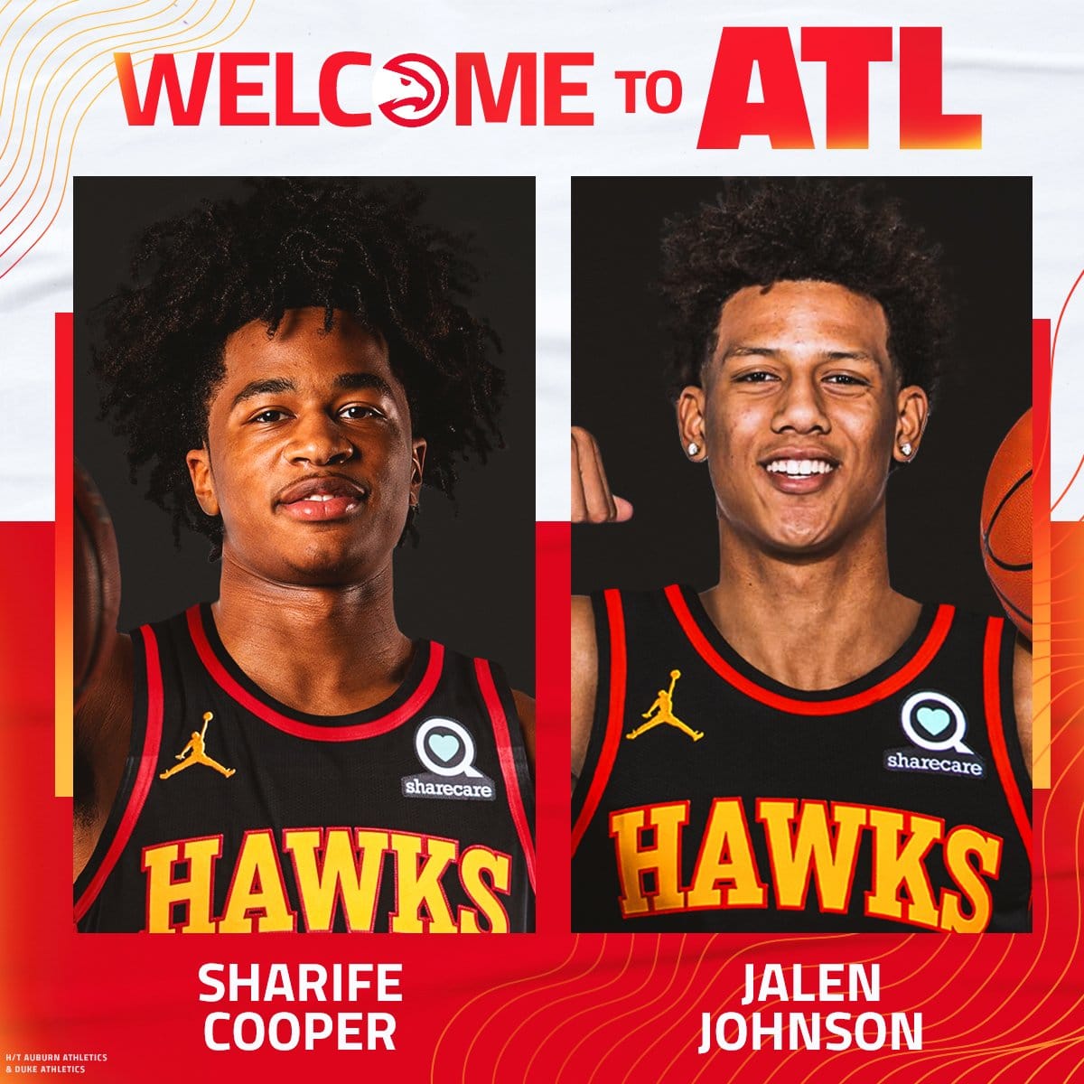 Conhe&ccedil;a os novos jogadores do Atlanta Hawks