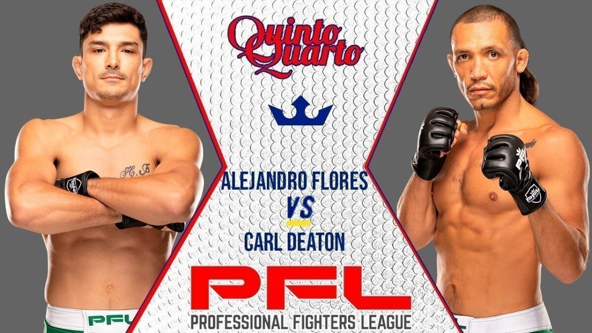 Alejandro Flores x Carl Deaton &ndash; Dica, palpite e progn&oacute;stico &ndash; 27/08 &ndash; PFL 9