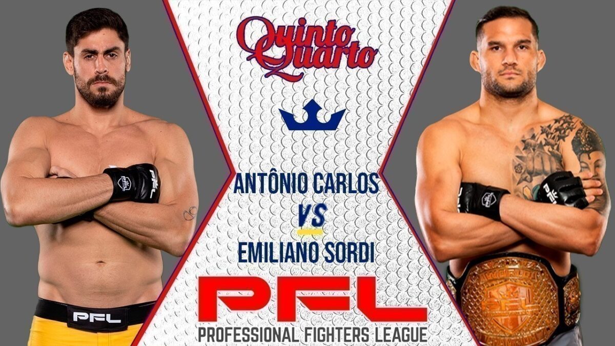 Ant&ocirc;nio Carlos &ldquo;Cara de Sapato&rdquo; x Emiliano Sordi &ndash; Dica, palpite e progn&oacute;stico &ndash; 27/08 &ndash; PFL 9