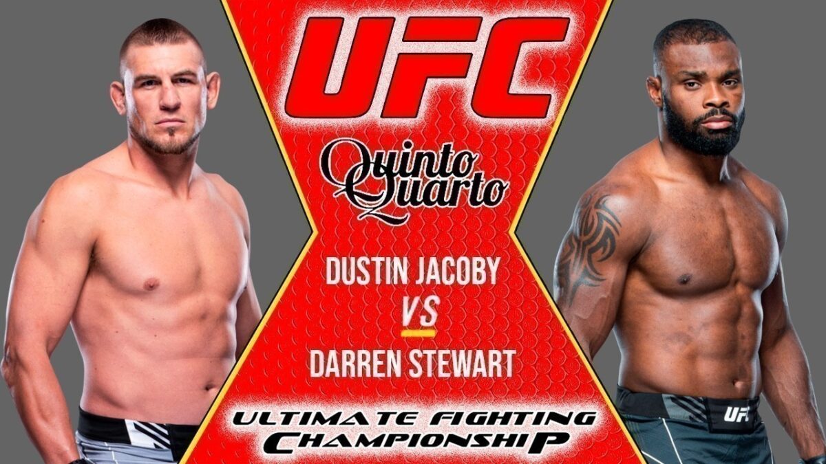 Dustin Jacoby x Darren Stewart &ndash; Dicas, palpite e progn&oacute;stico &ndash; 27/08 &ndash; UFC Vegas 35