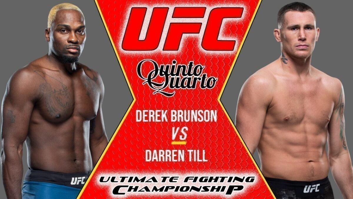 Derek Brunson x Darren Till &ndash; Dica, palpite e progn&oacute;stico &ndash; 04/09 &ndash; UFC Vegas 36