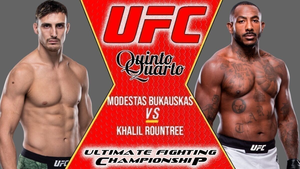 Modestas Bukauskas x Khalil Rountree &ndash; Dica, palpite e progn&oacute;stico &ndash; 04/09 &ndash; UFC Vegas 36