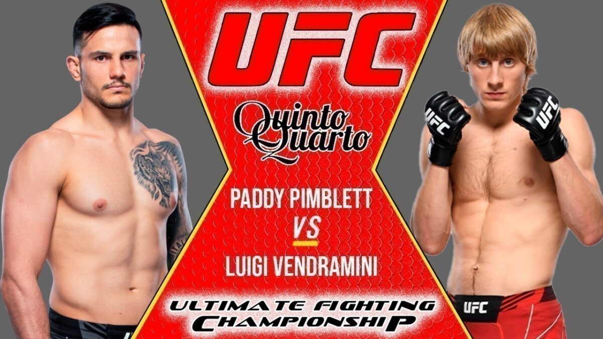 Paddy Pimblett x Luigi Vendramini &ndash; Dica, palpite e progn&oacute;stico &ndash; 04/09 &ndash; UFC Vegas 36