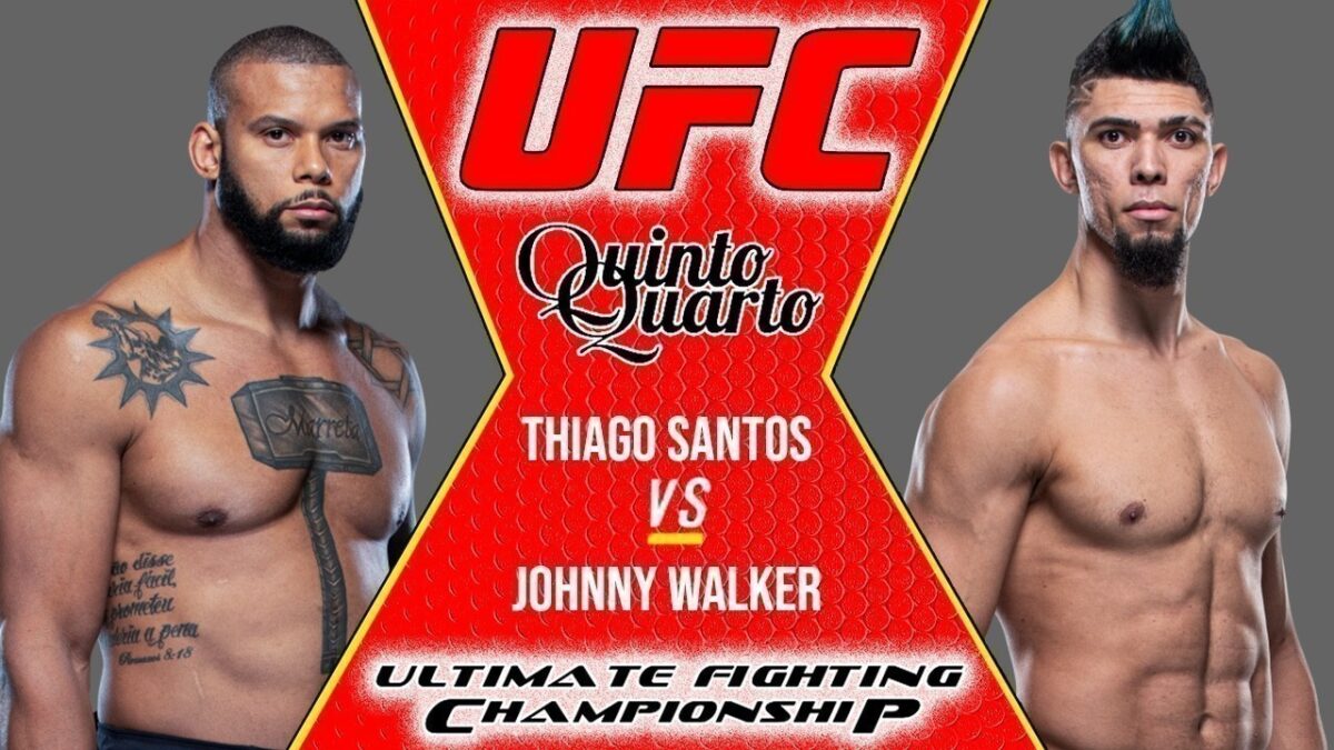 Thiago Santos x Johnny Walker &ndash; Dica, palpite e progn&oacute;stico &ndash; 02/10 &ndash; UFC Vegas 38