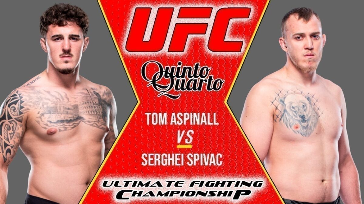 Tom Aspinall x Serghei Spivac &ndash; Dica, palpite e progn&oacute;stico &ndash; 04/09 &ndash; UFC Vegas 36