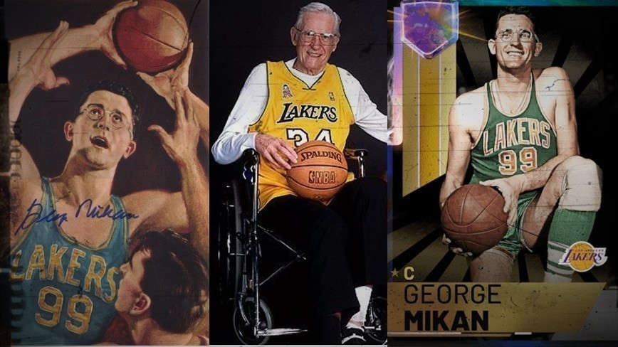 George Mikan &ndash; Not&iacute;cias, estat&iacute;sticas e sal&aacute;rio