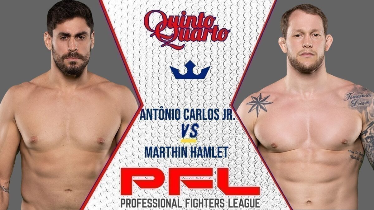 Ant&ocirc;nio Cara de Sapato x Marthin Hamlet &ndash; Dica, palpite e progn&oacute;stico &ndash; 27/10 &ndash; PFL Finais