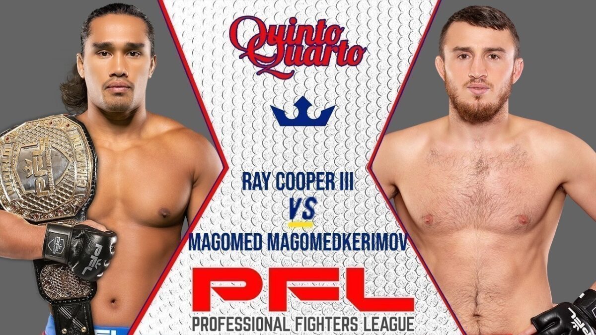 Ray Cooper III x Magomed Magomedkerimov &ndash; Dica, palpite e progn&oacute;stico &ndash; 27/10 &ndash; PFL Finais