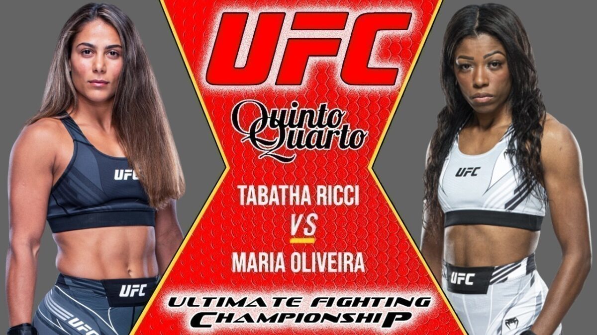 Tabatha Ricci x Maria Oliveira &ndash; Dica, palpite e progn&oacute;stico &ndash; 23/10 &ndash; UFC Vegas 41