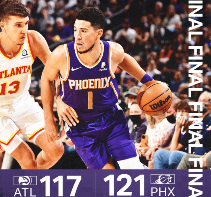 Phoenix Suns x Atlanta Hawks como aconteceu &ndash; resultado, destaque e rea&ccedil;&atilde;o