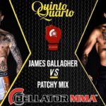 James Gallagher x Patchy Mix &ndash; Dicas, palpites e progn&oacute;stico &ndash; 05/11 &ndash; Bellator 270