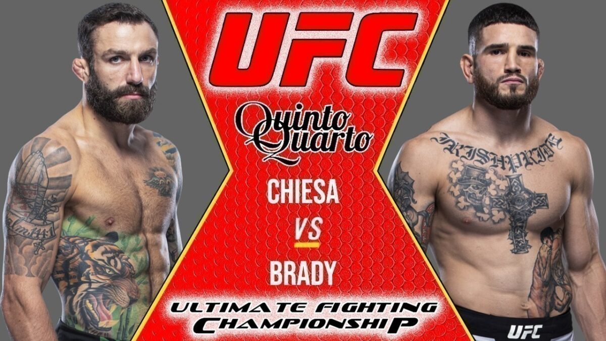 Michael Chiesa x Sean Brady &ndash; Dica, palpite e progn&oacute;stico &ndash; 20/11 &ndash; UFC Vegas 43