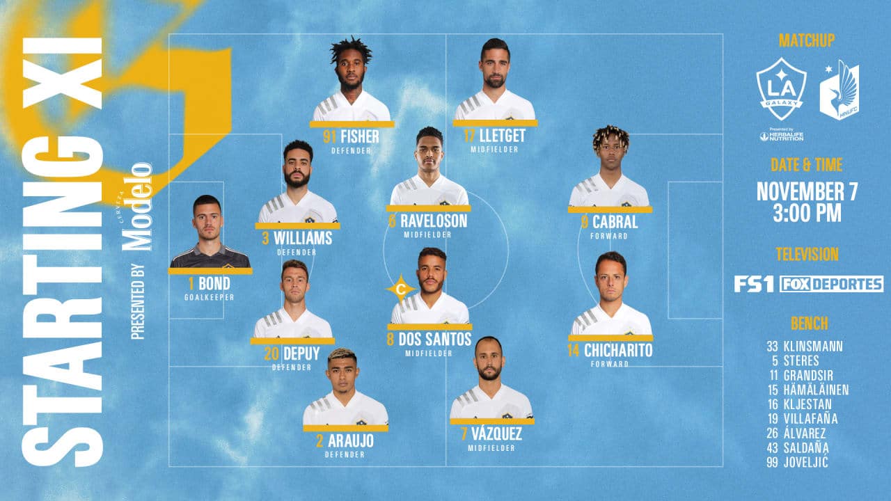 LA Galaxy - Jogadores, escalação, chart e news457476296984780805