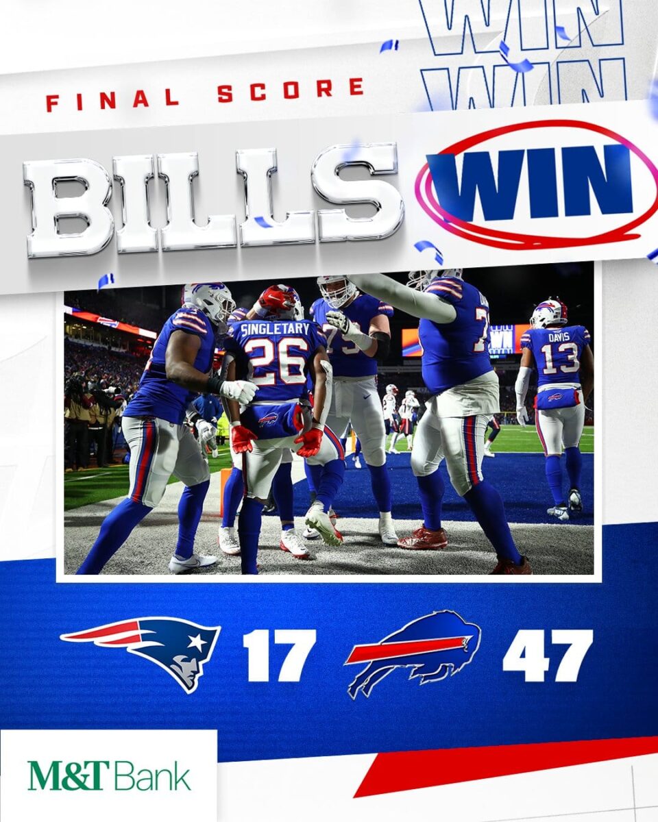 Buffalo Bills x New England Patriots como aconteceu &ndash; Resultado, destaques e rea&ccedil;&atilde;o