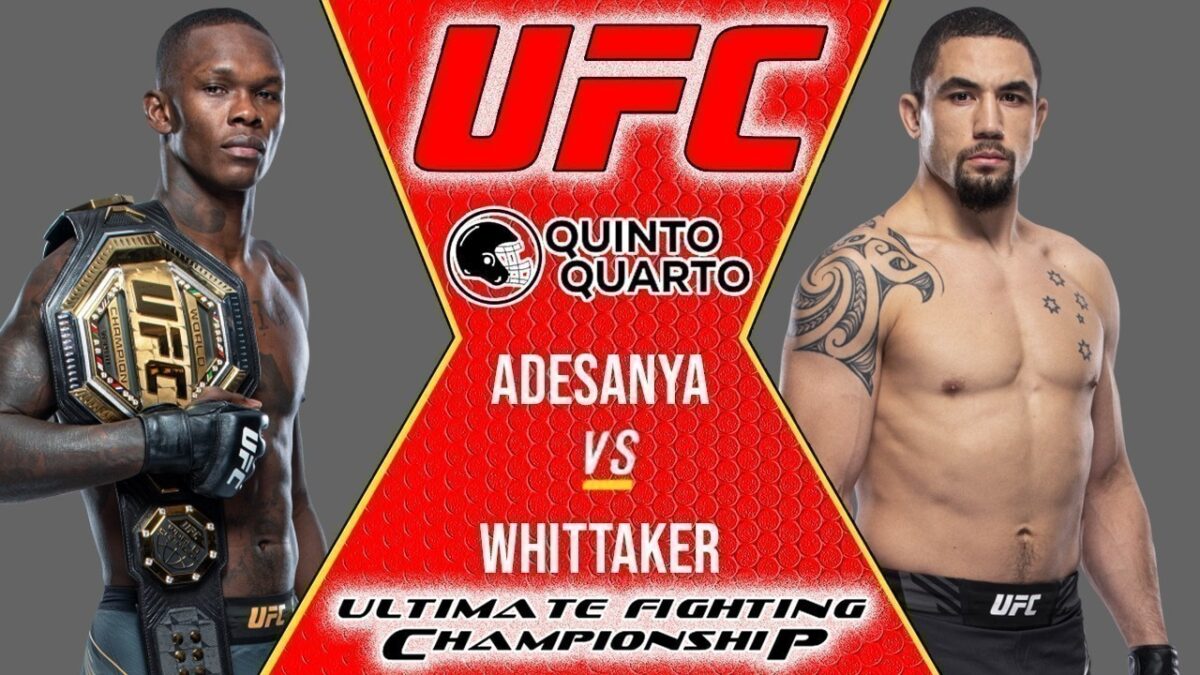 Israel Adesanya x Robert Whittaker &ndash; Dica, palpite e progn&oacute;stico &ndash; 12/02 &ndash; UFC 271