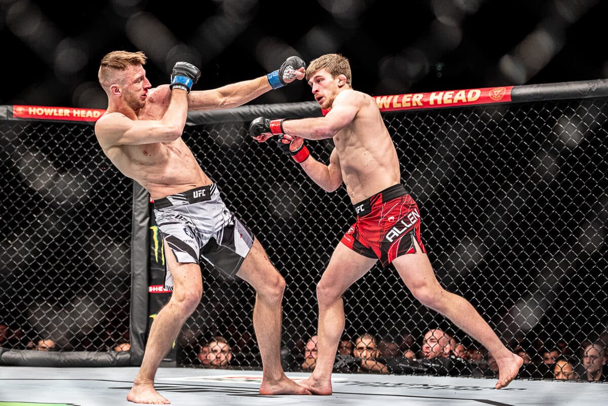 Arnold Allen x Dan Hooker como aconteceu &ndash; Resultado, destaques e rea&ccedil;&atilde;o