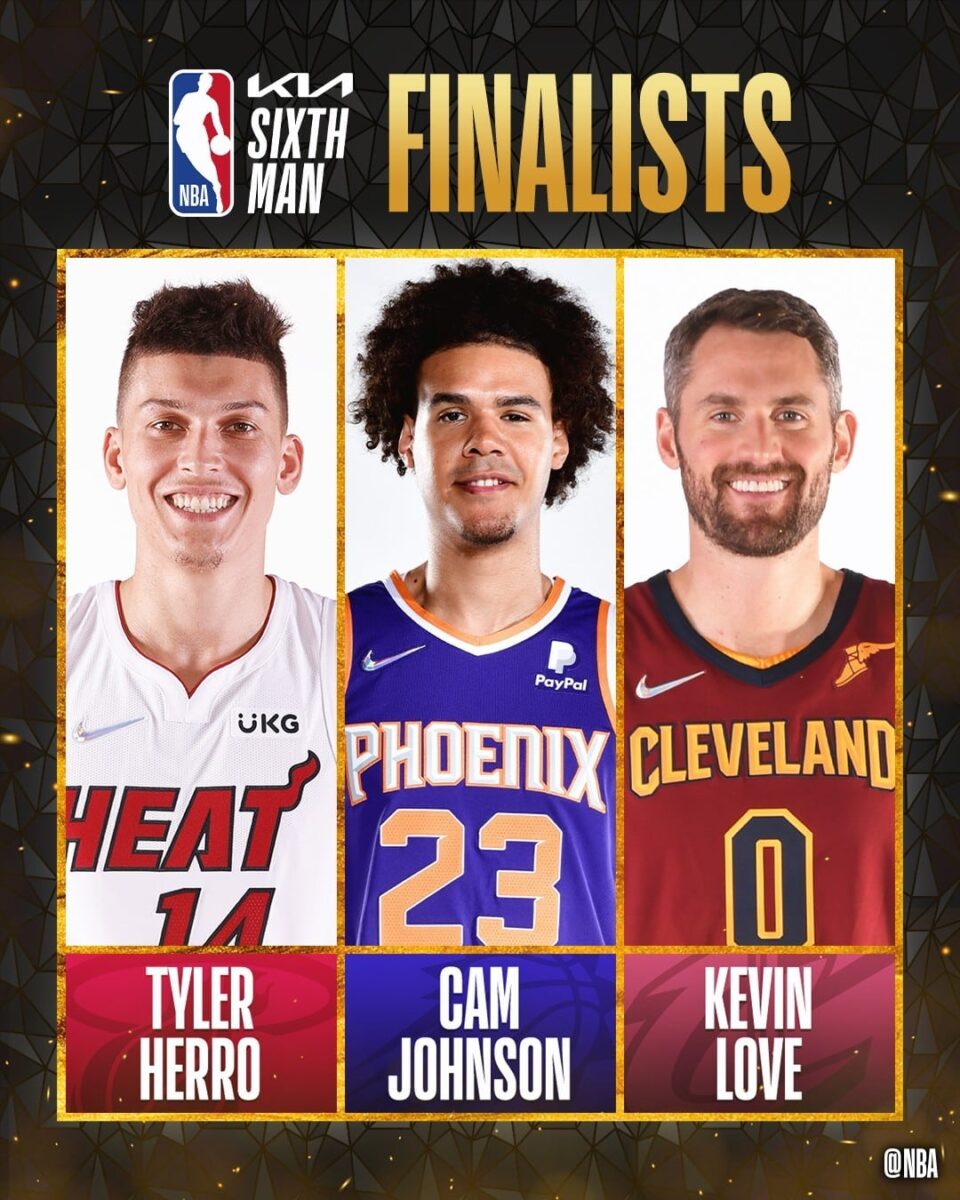 NBA divulga finalistas para o pr&ecirc;mio de 6&deg; Homem do Ano