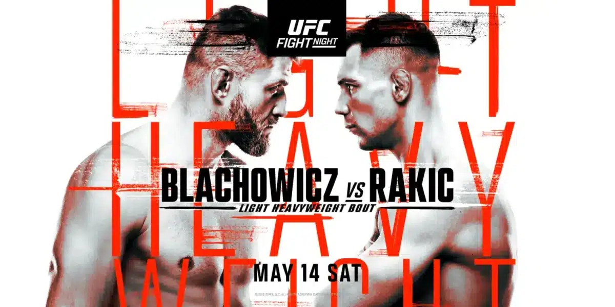UFC Fight Night Resultados &ndash; Błachowicz x Rakić &ndash; 14/05