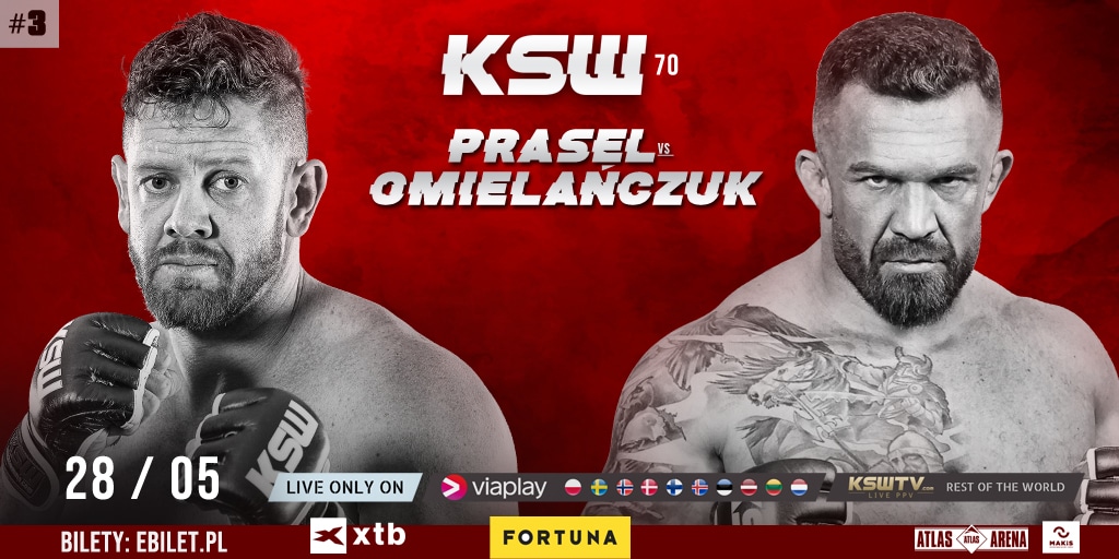 Ricardo Prasel x Daniel Omielanczuk &ndash; Dica, palpite e progn&oacute;stico &ndash; 28/05 &ndash; KSW 70