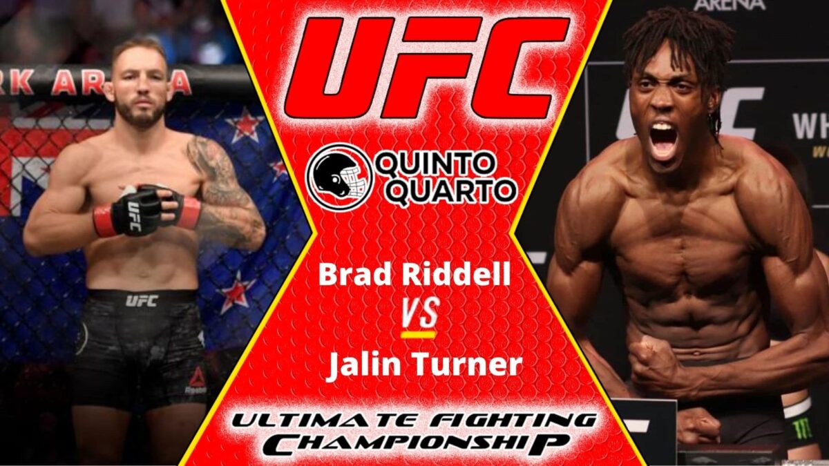 Brad Riddell x Jalin Turner &ndash; Dica, palpite e progn&oacute;stico &ndash; 02/07