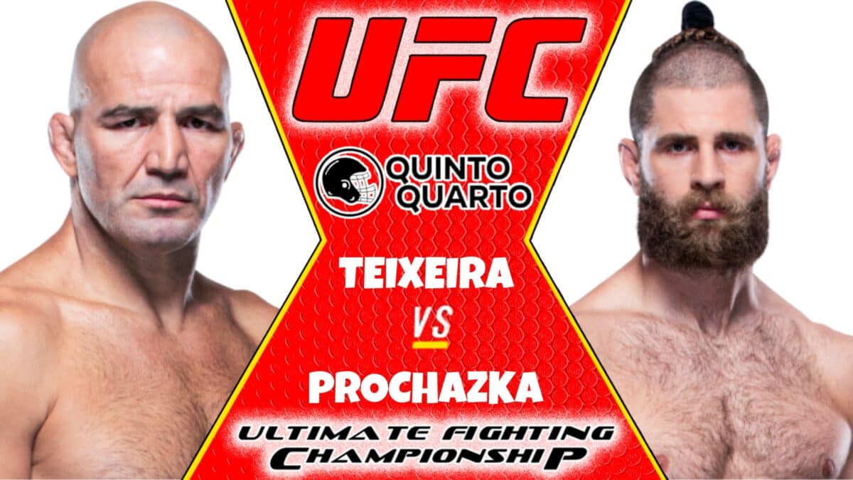 Glover Teixeira x Jiri Prochazka &ndash; Dica, palpite e progn&oacute;stico &ndash; 11/06 &ndash; UFC 275