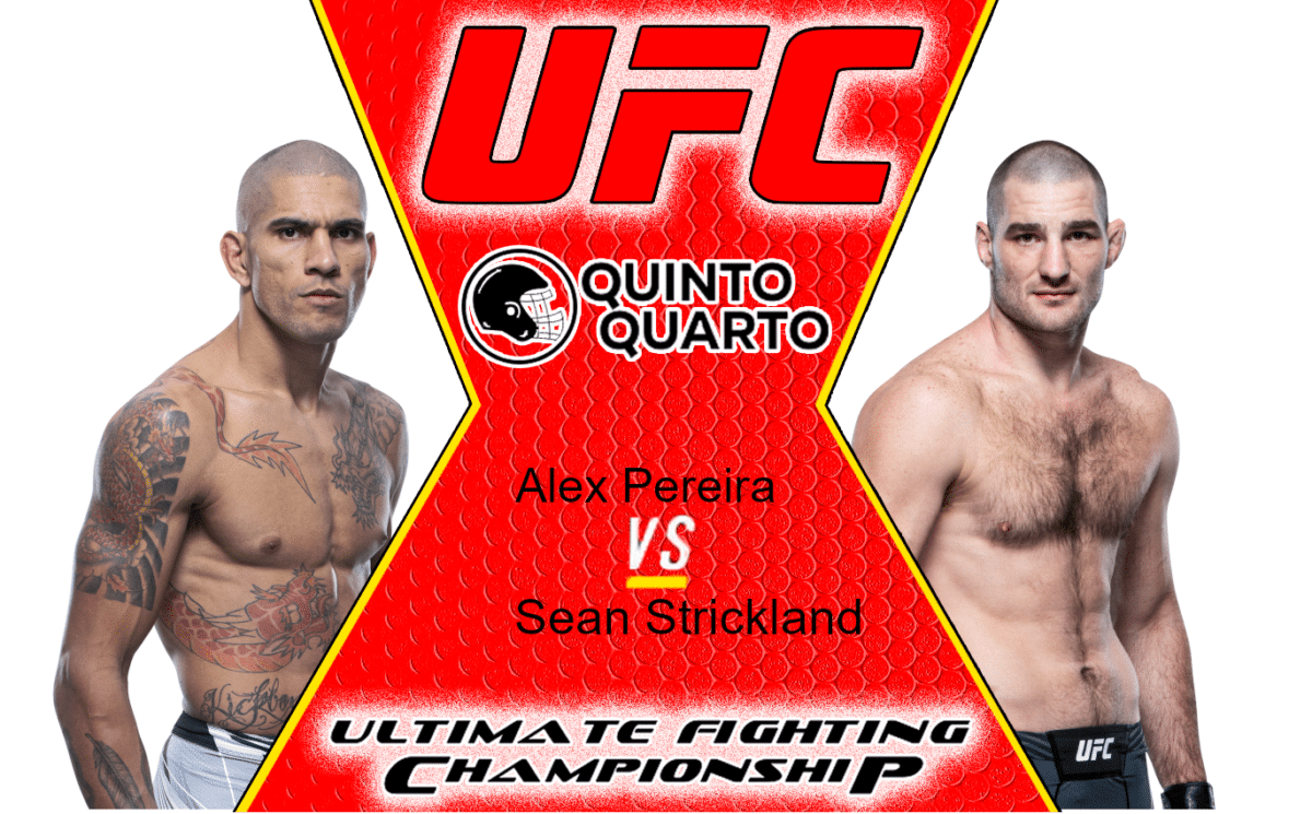 Alex Pereira x Sean Strickland &ndash; Dica, palpite e progn&oacute;stico &ndash; 02/07